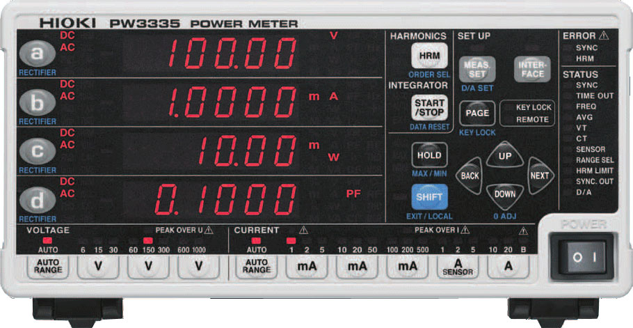 HIOKI PW3335-01 POWER METER